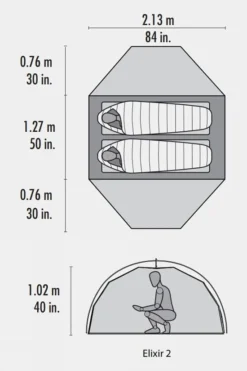 MSR Elixir 2 Tent 11 MSR Elixir 2 Tent -Cotswold Outdoor d1314062 5050 n