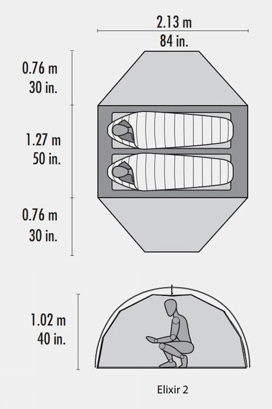 MSR Elixir 2 Tent 6 MSR Elixir 2 Tent - Image 6