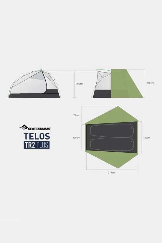 Sea To Summit Telos TR2 Plus Tent 3 Sea To Summit Telos TR2 Plus Tent - Image 3
