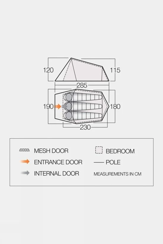 Vango Soul 300 Tent 2 Vango Soul 300 Tent - Image 2