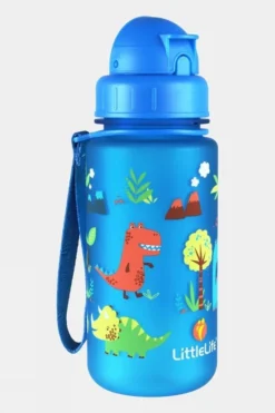 LittleLife Kids Dinosaur Water Bottle 400ml 7 LittleLife Kids Dinosaur Water Bottle 400ml -Cotswold Outdoor e6124387 5050 v