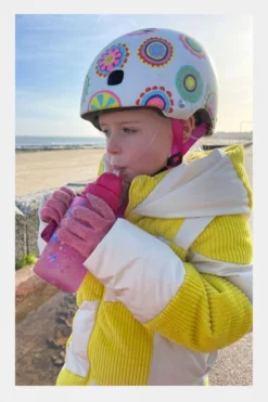 LittleLife Kids Butterfly Water Bottle 400ml -Cotswold Outdoor e6124388 3535 x