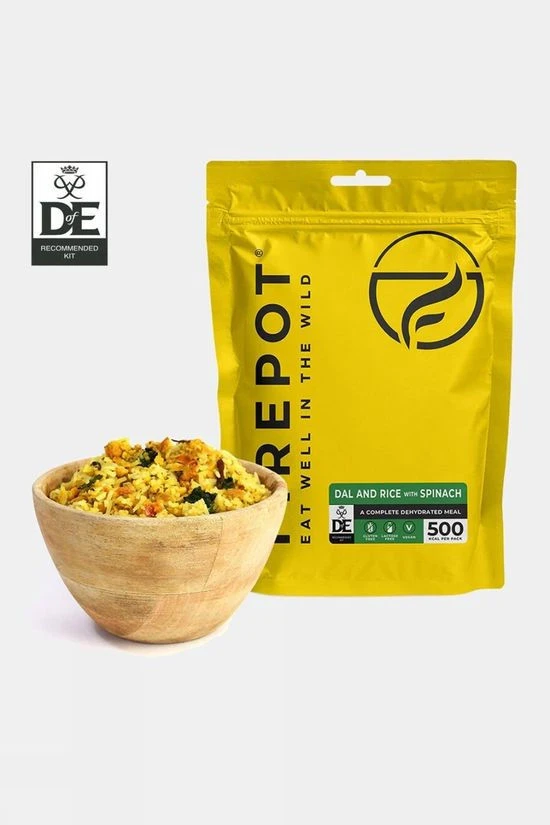 Firepot Dal And Rice With Spinach 1 Firepot Dal And Rice With Spinach