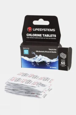 Lifesystems Chlorine Tablets -Cotswold Outdoor e71340058989a 1