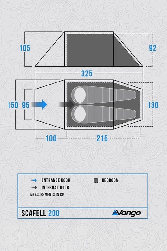 Vango Scafell 200 Tent 11 Vango Scafell 200 Tent - Image 11