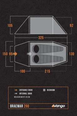 Vango Braemar 200 Tent -Cotswold Outdoor g5fb3y0095 5252 l