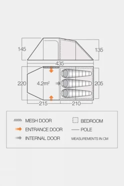Vango Beta 350XL CLR Tent -Cotswold Outdoor g5fc3y0045 4040 c