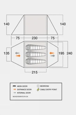 Vango Classic Instant 300 Tent -Cotswold Outdoor g5fc3y0047 4287 f