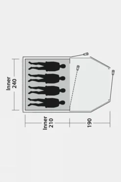 Outwell Earth 4 Tent -Cotswold Outdoor g5fd3b0004 4072 t