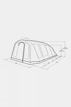 Outwell Stonehill 5 Air Tent -Cotswold Outdoor g5fd3y0031 4141 z