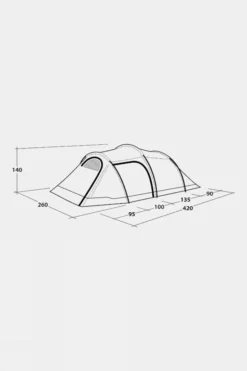 Outwell Earth 4 Plus Tent -Cotswold Outdoor g5fd3y0045 5073 i