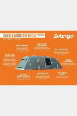 Vango Castlewood Air 800XL Tent Package -Cotswold Outdoor g5fe3b0010 4343 d