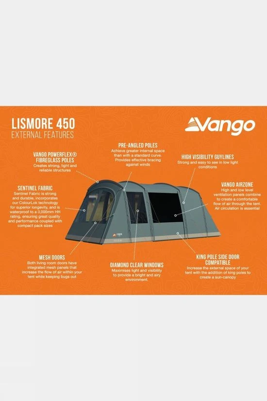 Vango Lismore 450 Tent Package 5 Vango Lismore 450 Tent Package - Image 5