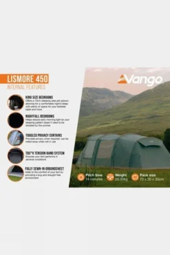 Vango Lismore 450 Tent Package 12 Vango Lismore 450 Tent Package -Cotswold Outdoor g5fe3b0011 4343 d