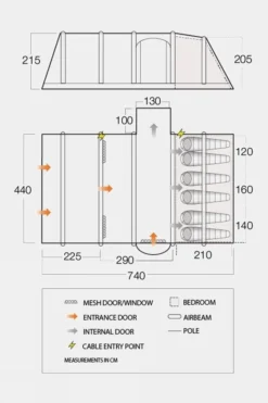 Vango Rome II Air 650XL Tent 2022 5 Vango Rome II Air 650XL Tent 2022 -Cotswold Outdoor g5fe3y0019 4242 n