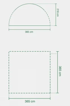 Coleman Event Shelter Performance L Bundle - 3.65 X 3.65m -Cotswold Outdoor g5fh390014 5050 i