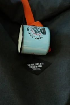 Gentlemen's Hardware Camp Explore Discover Enamel Mug -Cotswold Outdoor j4de390068 4343 d